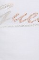 Guess top din bumbac W4GP16.K1814 alb