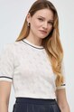 Guess t-shirt ROSIE beżowy W4GR05.Z3D60