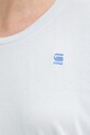 G-Star Raw t-shirt bawełniany D24524.4107 niebieski