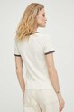 Oblečenie Bavlnené tričko G-Star Raw D24506.D527 béžová
