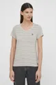 szary G-Star Raw t-shirt bawełniany Damski