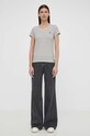 G-Star tricou din bumbac D24533.D244 gri AW25