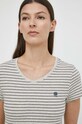 G-Star tricou din bumbac D24533.D244 gri