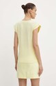 Odjeća Lanena majica kratkih rukava Morgan DAME DAME.LEMON.TONI zlatna