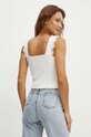Îmbrăcăminte Morgan top MNOA MNOA.OFF.WHITE alb