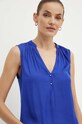 Morgan bluza ONONI albastru ONONI.ROYAL