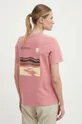 Βαμβακερό μπλουζάκι Columbia Boundless Beauty ροζ