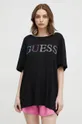 чорний Пляжна футболка Guess Жіночий