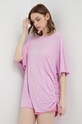 Одяг Футболка Guess E4GI00.K68D2 фіолетовий