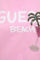 Guess t-shirt plażowy bawełniany różowy E4GI03.I3Z14