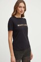 Bavlněné tričko Marciano Guess VIVIANA černá 4GGP18.6255A