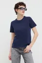 blu navy Superdry t-shirt in cotone