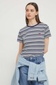 Бавовняна футболка Superdry темно-синій W1011428A.2JL