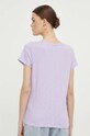 Odzież Superdry t-shirt W1011381A.1KX fioletowy