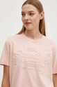 Superdry tricou din bumbac roz W1011397A.1WO