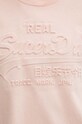 Superdry tricou din bumbac W1011397A.1WO roz