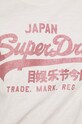 Bavlněné tričko Superdry W1011408A.1WQ růžová