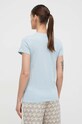 Oblečení Bavlněné tričko Puma 679916 modrá