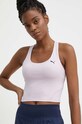 Top na jógu Puma Studio Foundation růžová 524843