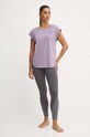 Tričko na jogu Puma Studio Foundation 524845 fialová AW24