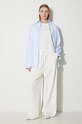 Pamučna majica Puma BETTER CLASSICS Oversized 624226 bež SS24