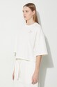 Pamučna majica Puma BETTER CLASSICS Oversized bež 624226