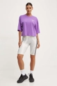 Puma t-shirt in cotone violetto