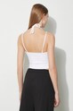 Дрехи Топ Puma Classics Ribbed Crop Top 0 624255 бял