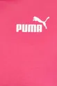 różowy Puma t-shirt bawełniany