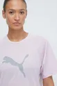 fialová Tréningové tričko Puma Evostripe