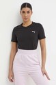 Puma tricou din bumbac HER negru 677883