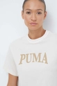 бежевий Бавовняна футболка Puma