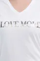 Morgan t-shirt DBLANC Női
