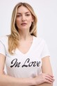 Morgan tricou DLAGON alb DLAGON.OFF.WHITE
