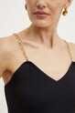Morgan top MUSTO MUSTO.NOIR negru
