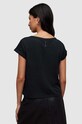 Хлопковая футболка AllSaints Anna чёрный WM640Z