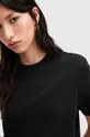 Bombažna kratka majica AllSaints LISA črna