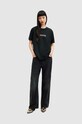 AllSaints t-shirt bawełniany PERTA WG511Z czarny
