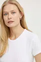 bela Bombažna kratka majica AllSaints