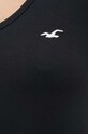 Тениска Hollister Co. KI339.3489.900 черен