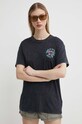 Oblečení Bavlněné tričko Hollister Co. KI357.3220.901 černá