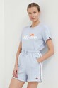 Хлопковая футболка Ellesse Albany T-Shirt SGV03237 голубой SS24