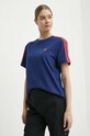 Ρούχα Βαμβακερό μπλουζάκι adidas Originals IU2476 σκούρο μπλε