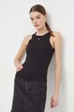 Топ Tommy Jeans черен DW0DW17382