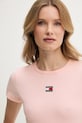 Одяг Футболка Tommy Jeans DW0DW17881 рожевий