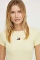 giallo Tommy Jeans t-shirt Donna