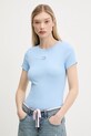 Футболка Tommy Jeans блакитний DW0DW17881