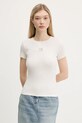 Tommy Jeans tricou bej DW0DW17881