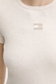 Tommy Jeans tricou DW0DW17881 bej