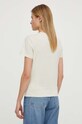 Odzież Tommy Jeans t-shirt bawełniany DW0DW17828 beżowy